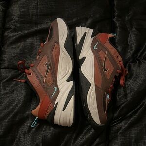 Nike Brown and Black Chunky Sneakers